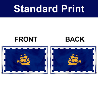 Fyon Quebec City, Canada Flag Banner