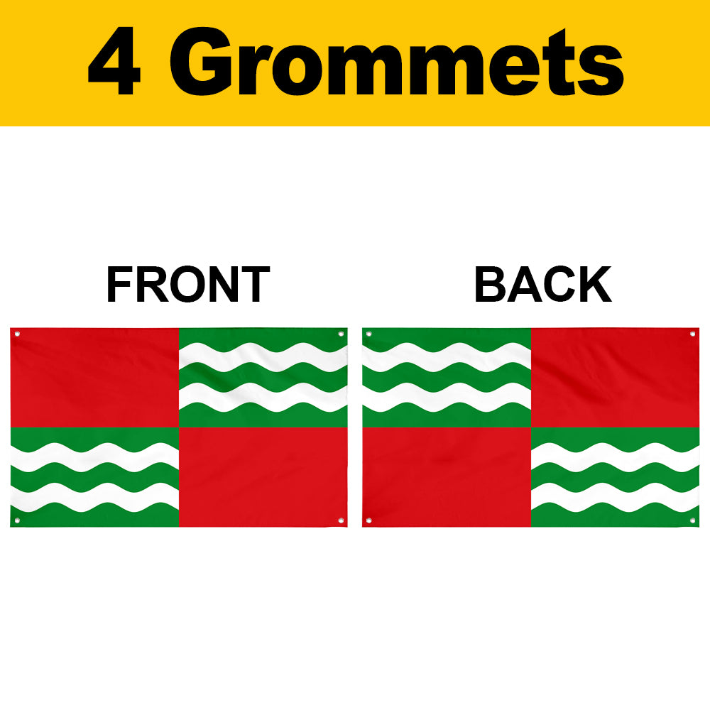 Fyon Quebradillas, Puerto Rico Flag Banner