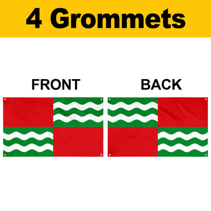 Fyon Quebradillas, Puerto Rico Flag Banner