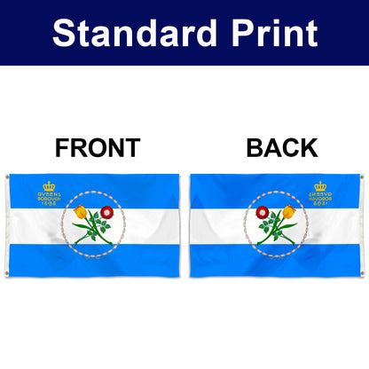 Fyon Queens County, New York Flag Banner