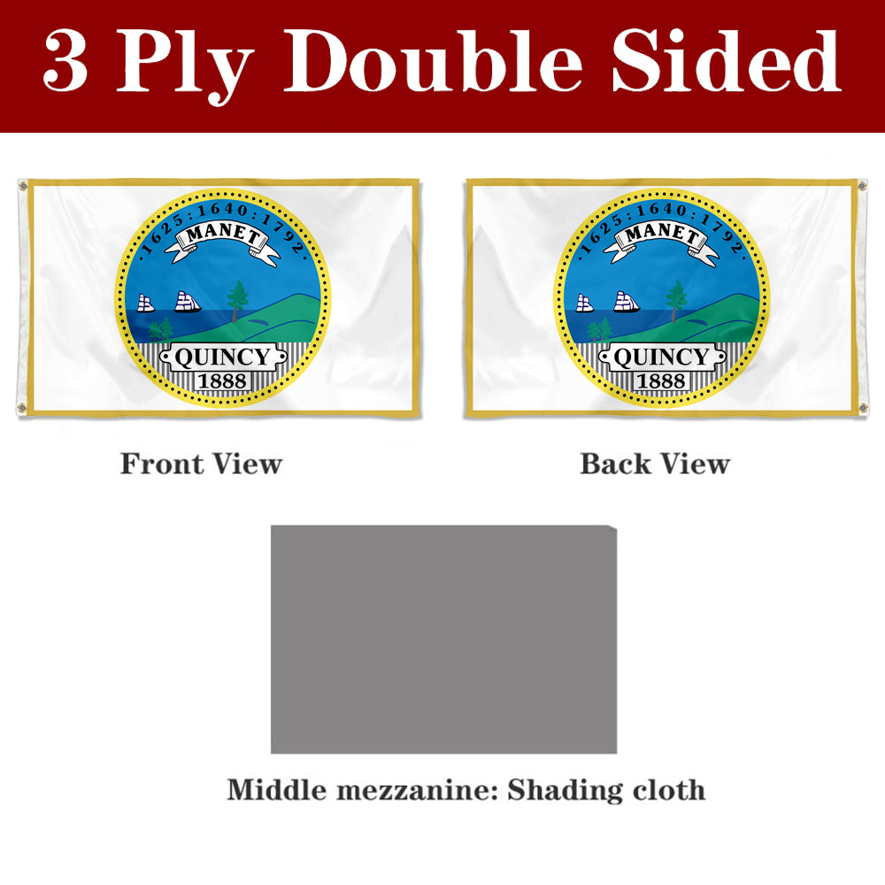 Fyon Quincy, Massachusetts Flag Banner