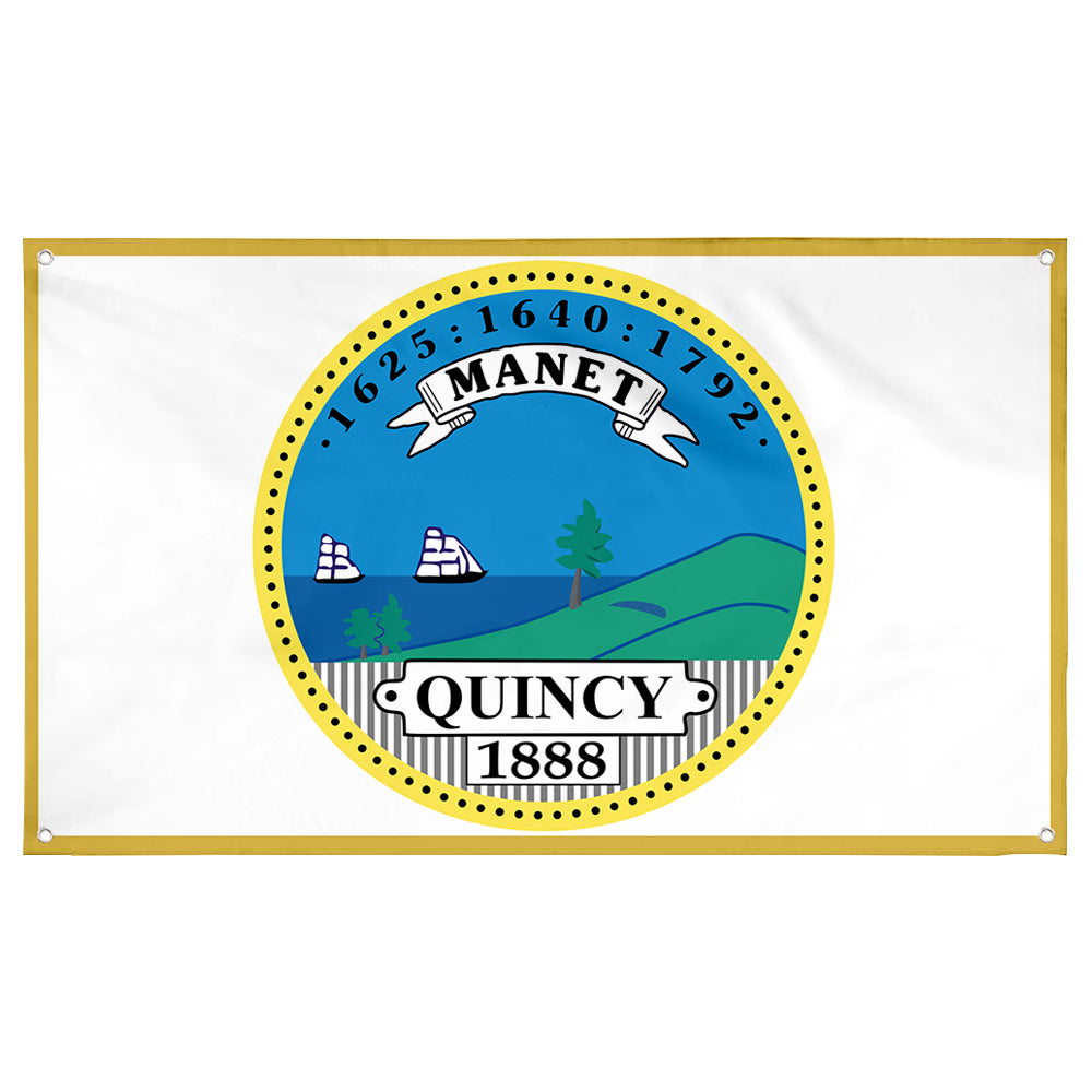 Fyon Quincy, Massachusetts Flag Banner