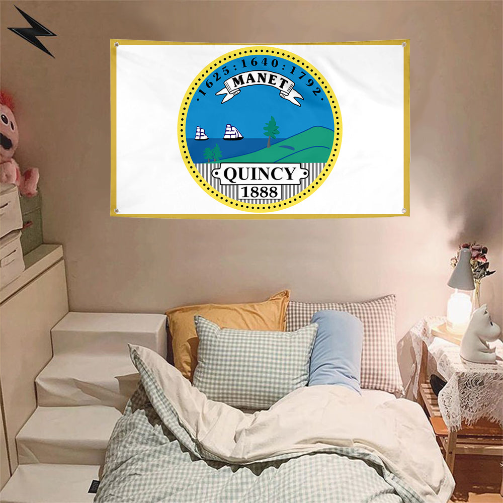Fyon Quincy, Massachusetts Flag Banner