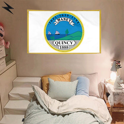 Fyon Quincy, Massachusetts Flag Banner