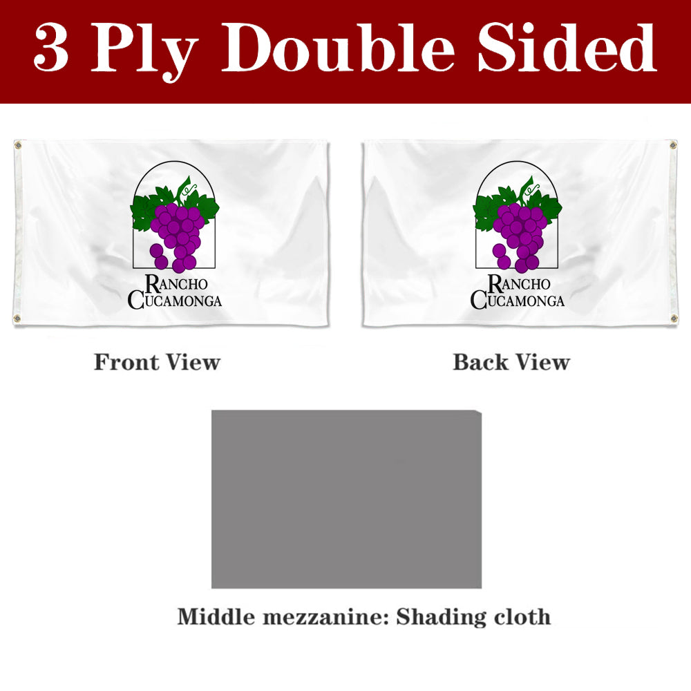 Fyon Rancho Cucamonga, California Flag Banner