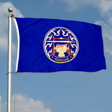 Fyon Double-sided Ratchaburi Province, Thailand Flag Banner