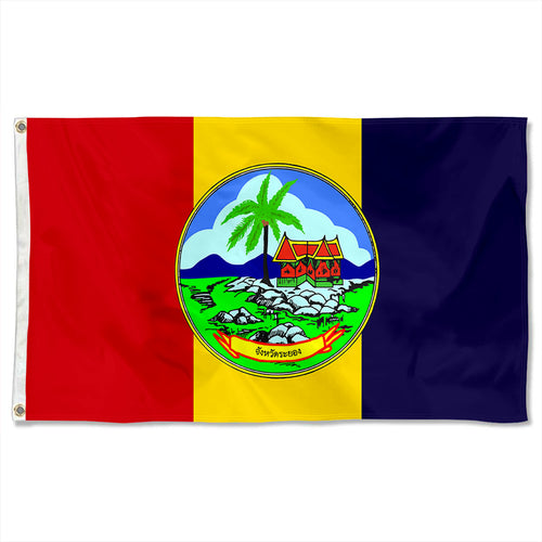 Fyon Double-sided Rayong Province, Thailand Flag Banner