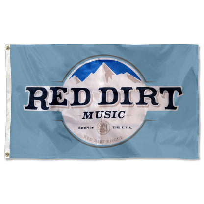 Fyon Red Dirt Music mountains Flag Indoor and outdoor banner Blue