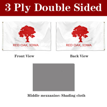 Fyon Red Oak, Lowa Flag Banner