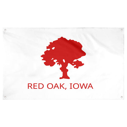 Fyon Red Oak, Lowa Flag Banner