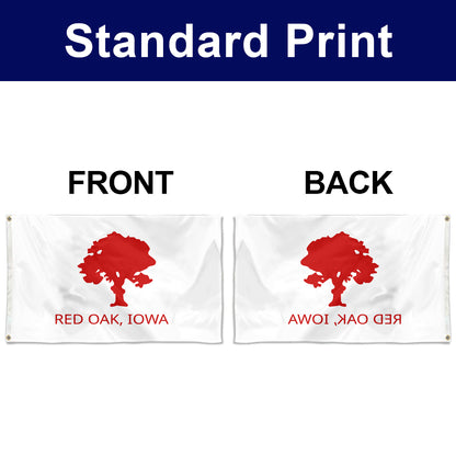 Fyon Red Oak, Lowa Flag Banner