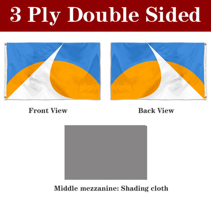 Fyon Redding, California Flag Banner