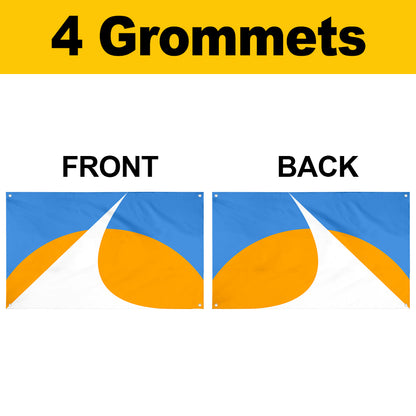 Fyon Redding, California Flag Banner