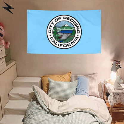 Fyon Redding, California Flag Banner (pre-2018)