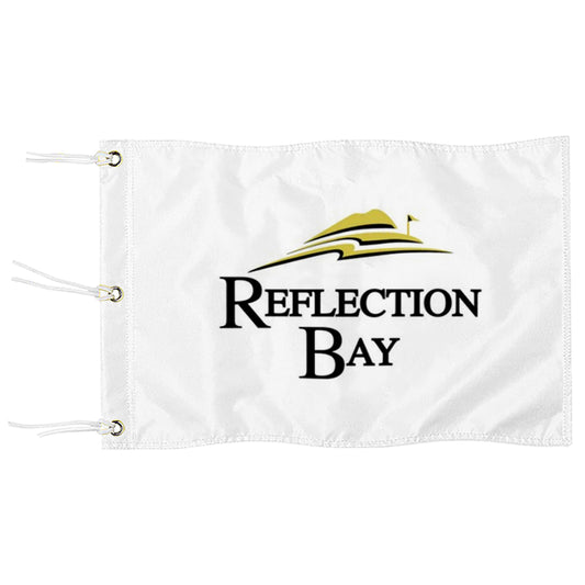 Fyon Reflection Bay Golf Club Pin Flag Banner Grommets