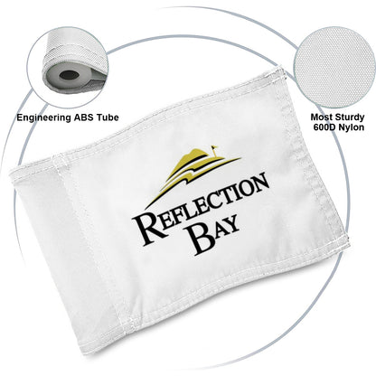 Fyon Reflection Bay Golf Club Pin Flag Banner