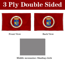 Fyon Double-sided Reggio Calabria, Italy Flag Banner