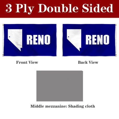 Fyon Reno, Nevada (1959–2018) Flag Banner