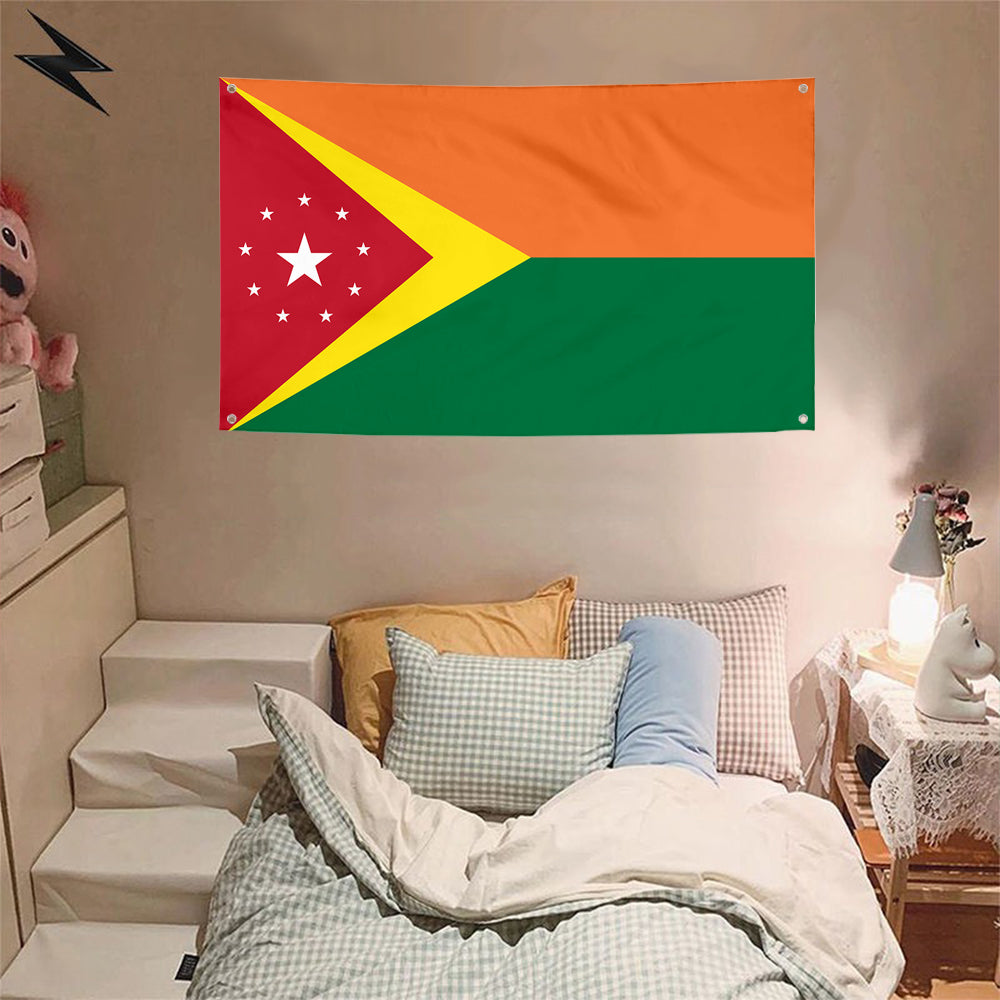 Fyon Rincon, Puerto Rico Flag Banner