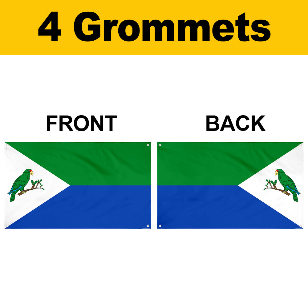 Fyon Rio Grande, Puerto Rico Flag Banner