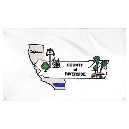 Fyon Riverside County Flag Banner