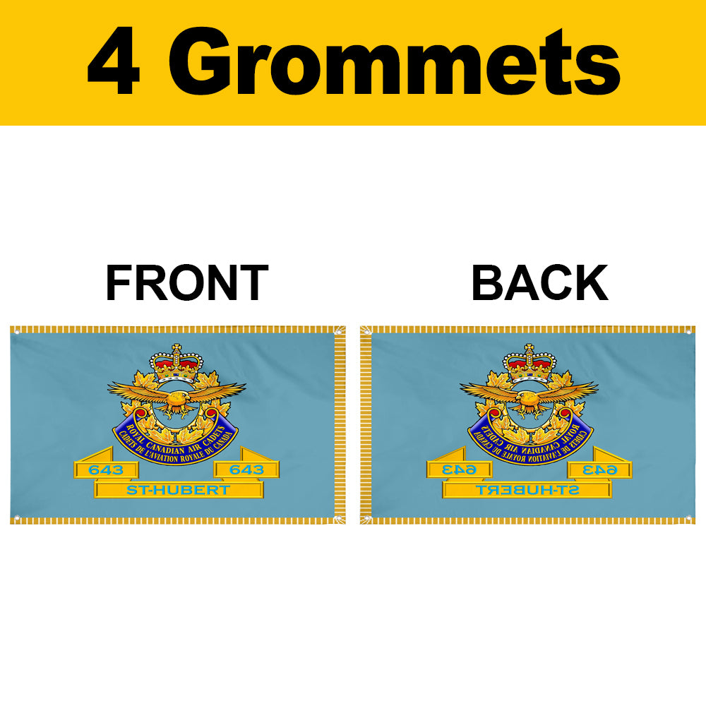 Fyon Royal Canadian Air Cadet Squadron Flag Banner