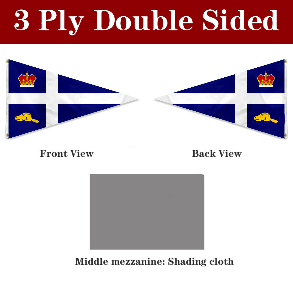 Fyon Royal Canadian Yacht Club Burgee Flag Banner
