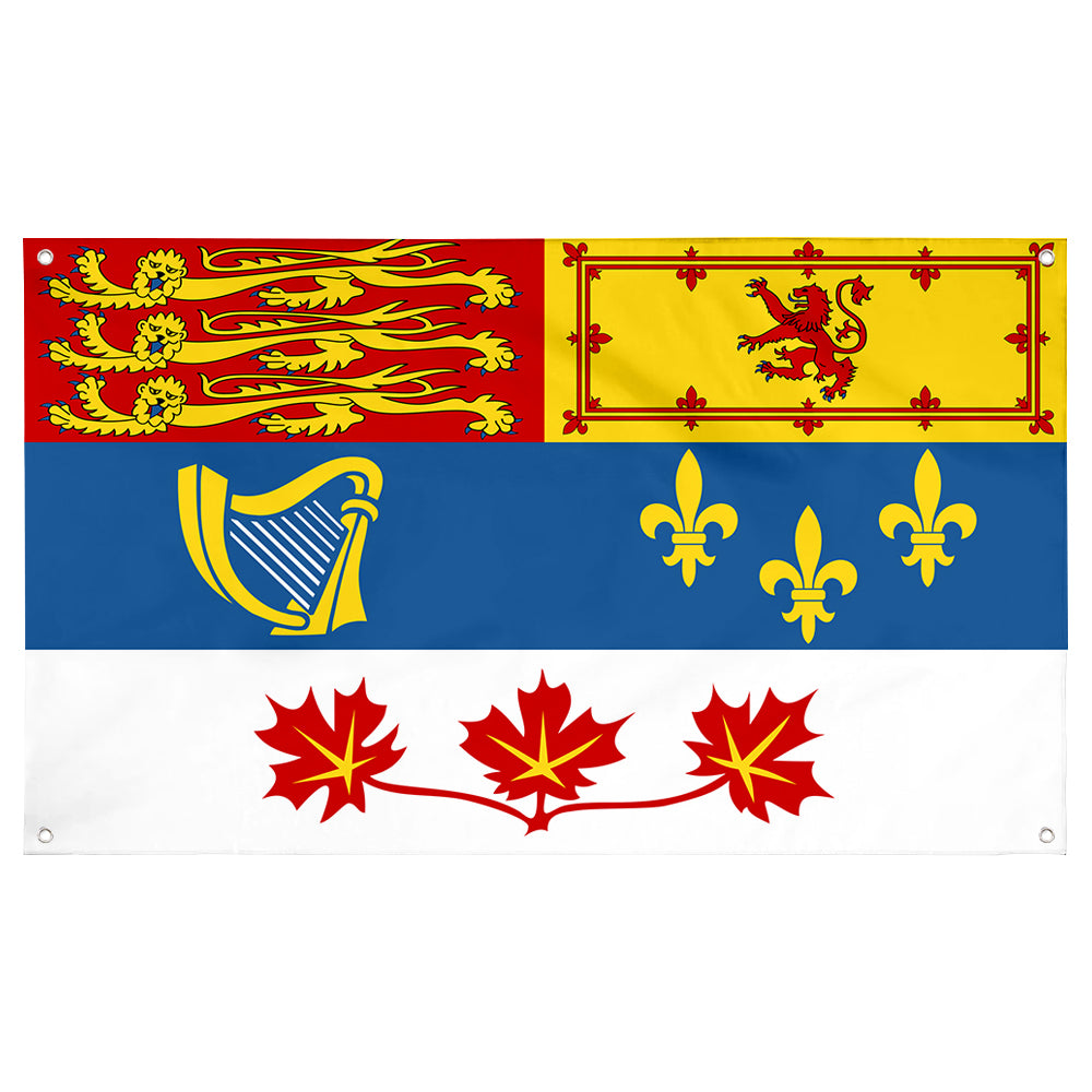 Fyon Royal Standard of Canada Flag Banner