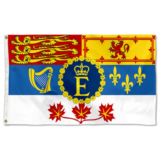 Fyon Royal Standard of Canada (1962–2022) Flag Banner