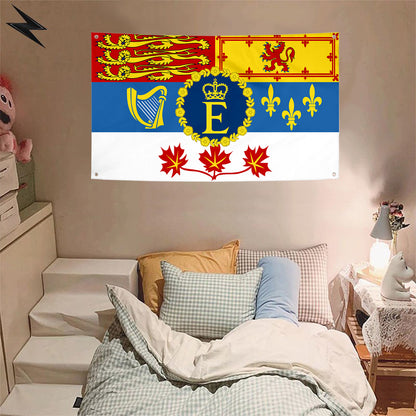 Fyon Royal Standard of Canada (1962–2022) Flag Banner