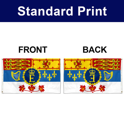 Fyon Royal Standard of Canada (1962–2022) Flag Banner