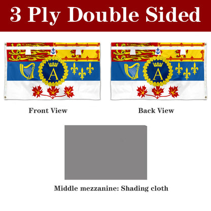 Fyon Royal Standard of Prince Andrew, Duke of York (in Canada) Flag Banner