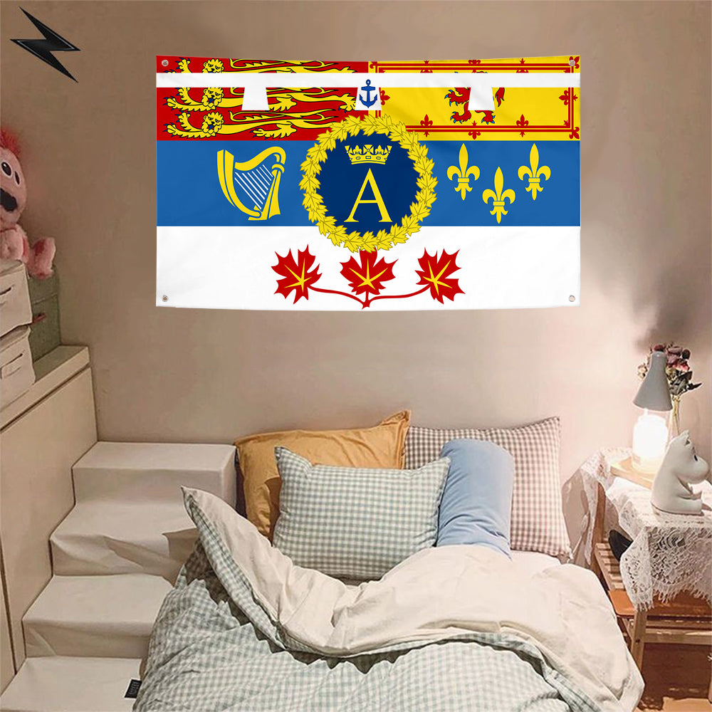Fyon Royal Standard of Prince Andrew, Duke of York (in Canada) Flag Banner