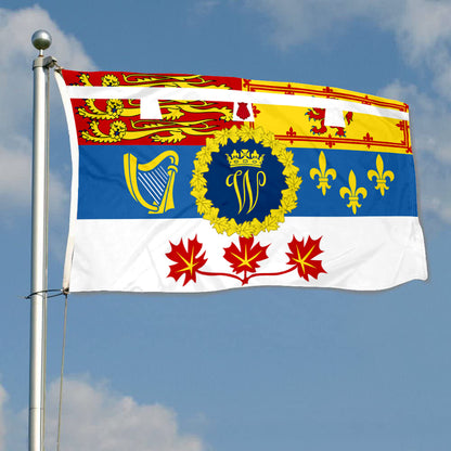 Fyon Royal Standard of Prince William in Canada (2011–2022) Flag Banner