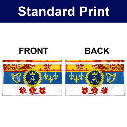 Fyon Royal Standard of Princess Anne, Princess Royal (in Canada)  Flag Banner