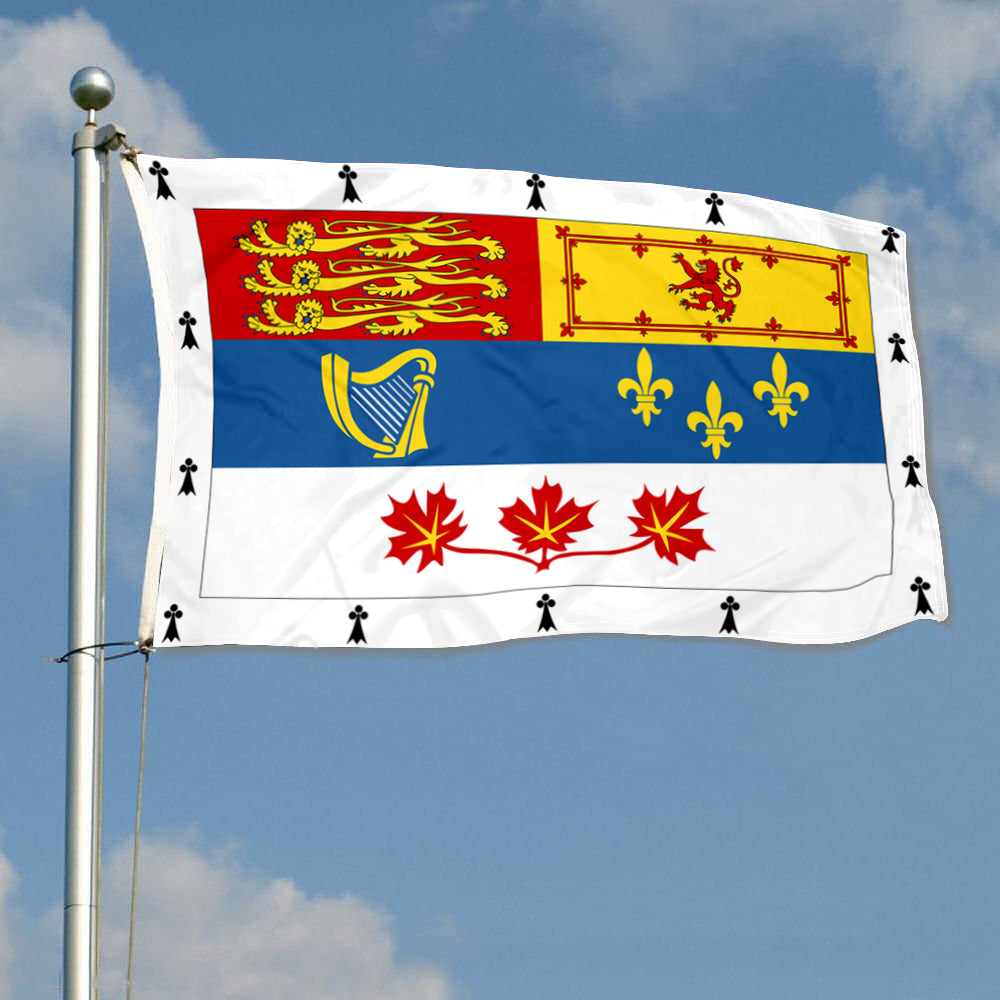 Fyon Royal Standard of Prince Edward, Duke of Edinburgh(in Canada) Flag Banner