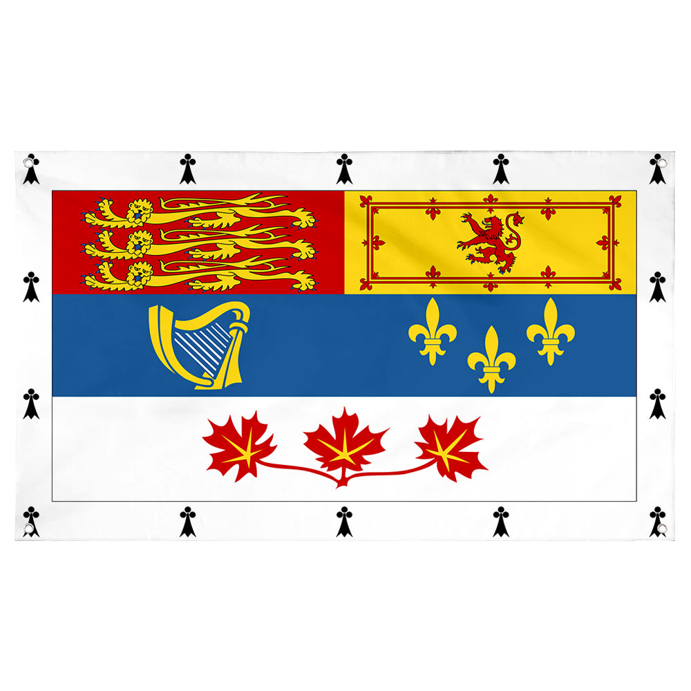 Fyon Royal Standard of members of the Canadian Royal Family Flag Banner