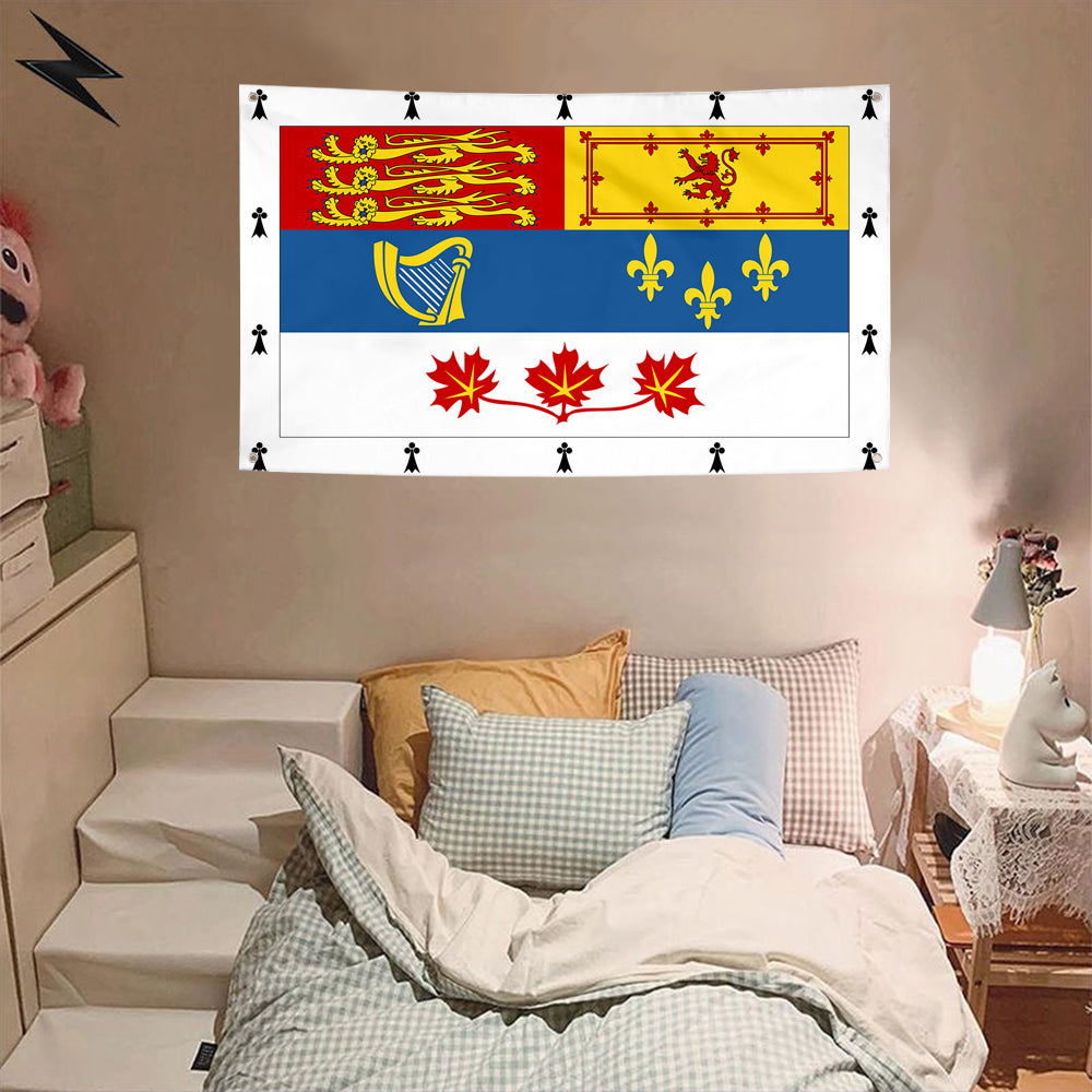 Fyon Royal Standard of members of the Canadian Royal Family Flag Banner