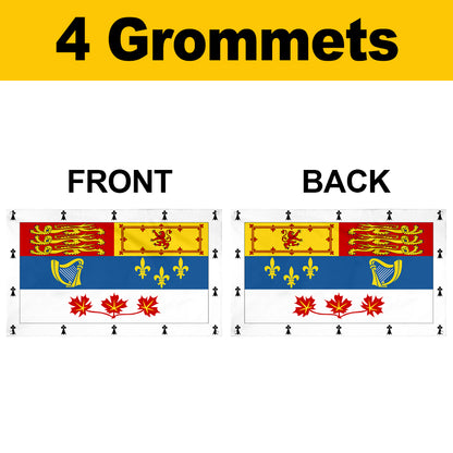 Fyon Royal Standard of members of the Canadian Royal Family Flag Banner