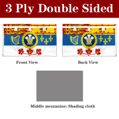 Fyon Royal Standard of the Prince of Wales (in Canada) Flag Banner