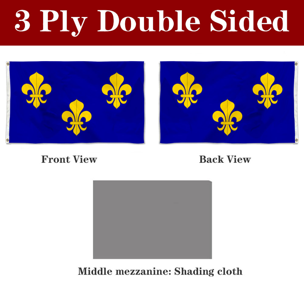 Fyon Royal of France Flag Banner