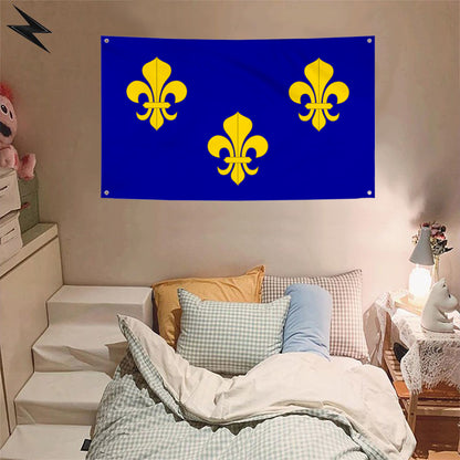 Fyon Royal of France Flag Banner