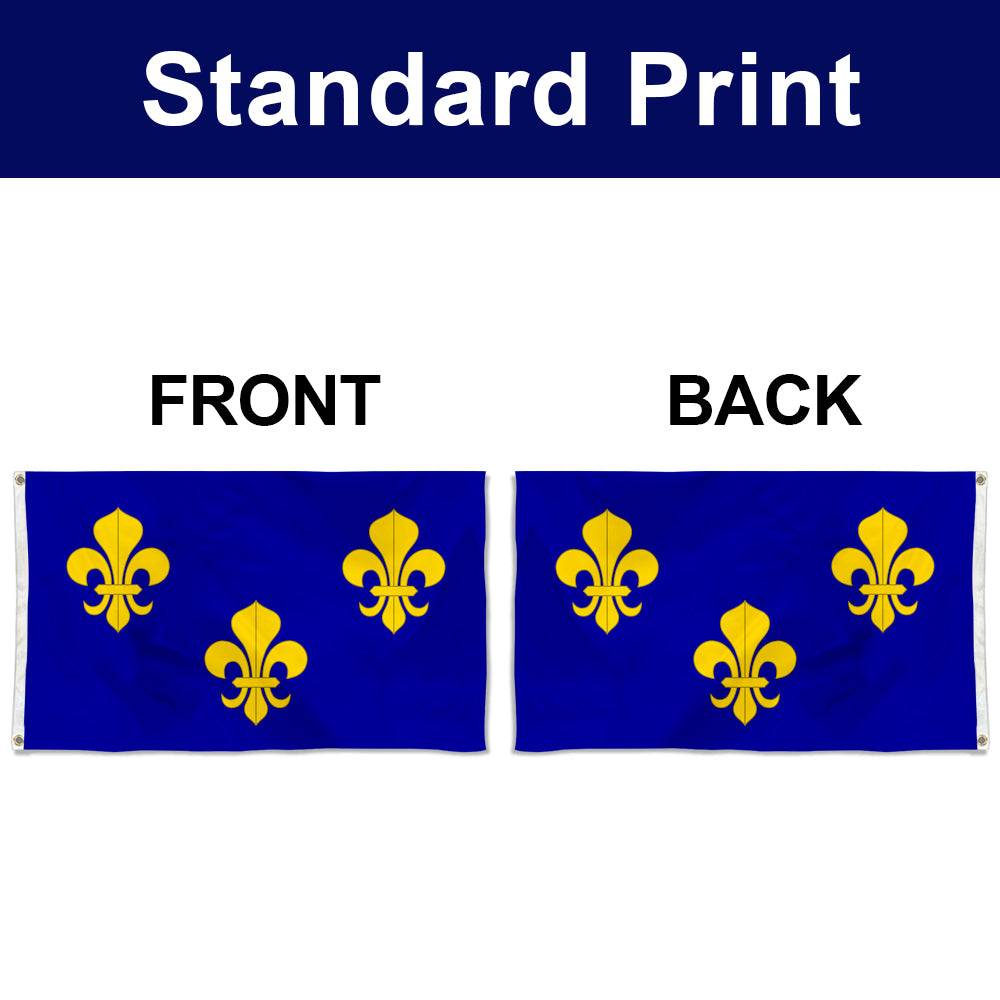Fyon Royal of France Flag Banner