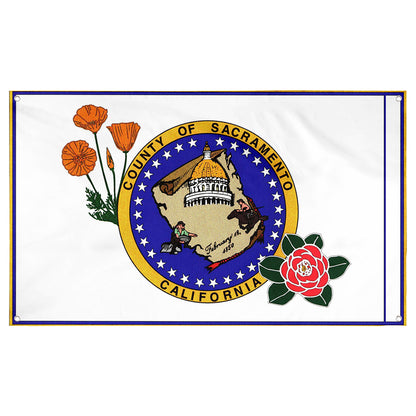 Fyon Sacramento County Flag Banner
