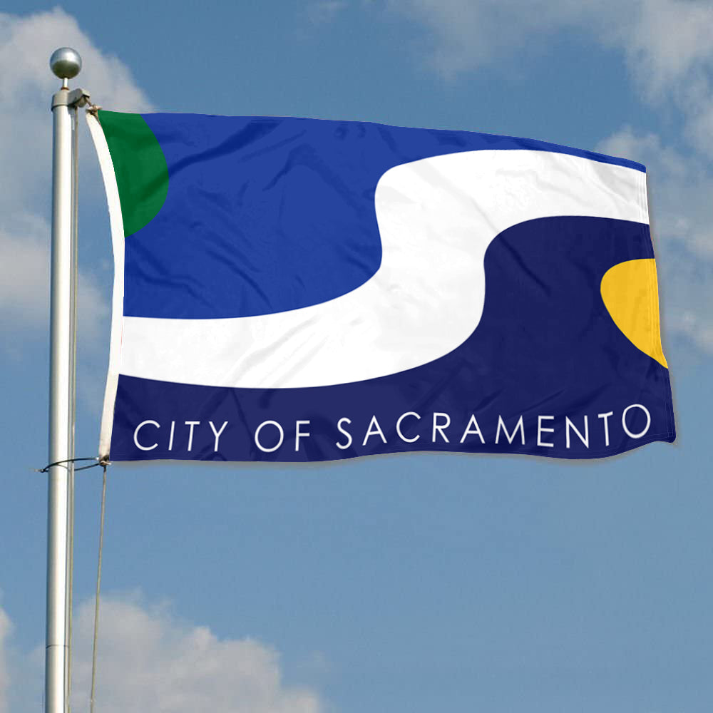 Fyon Sacramento, California Flag Banner