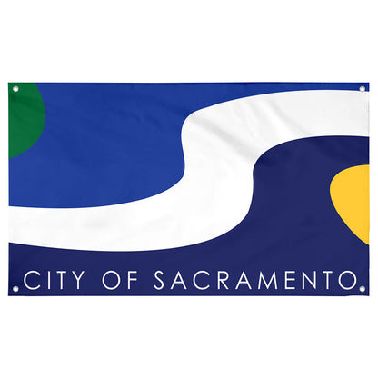 Fyon Sacramento, California Flag Banner