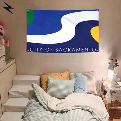 Fyon Sacramento, California Flag Banner
