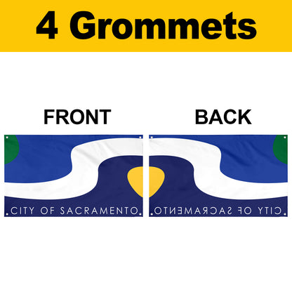 Fyon Sacramento, California Flag Banner