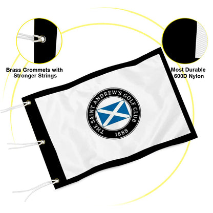 Fyon Saint Andrews Golf Club 1888 Founding Member of the USGA Pin Flag Banner Grommets