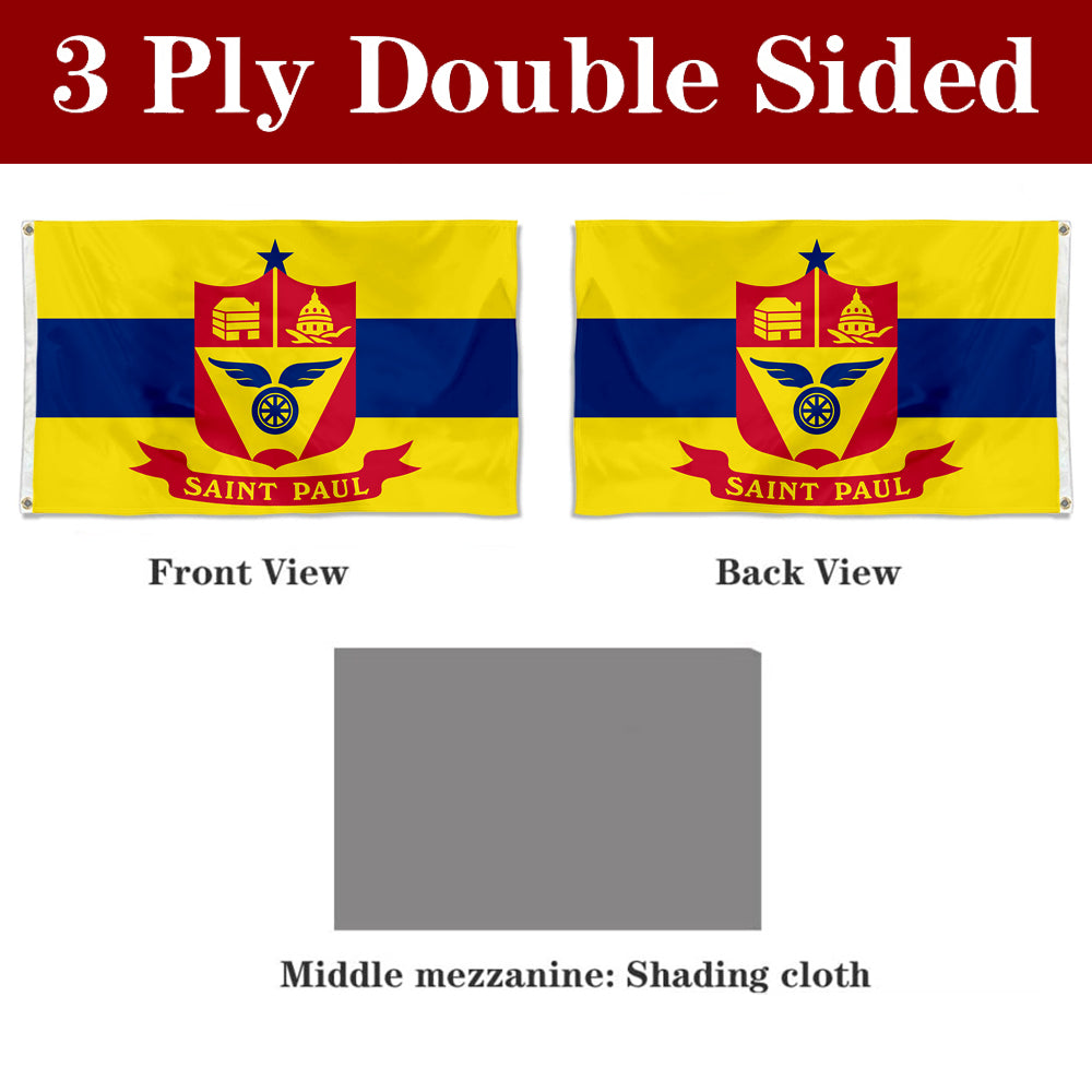 Fyon Saint Paul, Minnesota Flag Banner